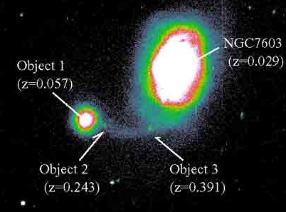 적색편이 NGC7603